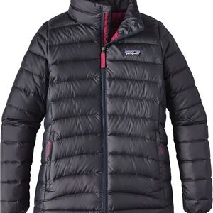 Patagonia girls down sweater jacket in size small 7-8 years